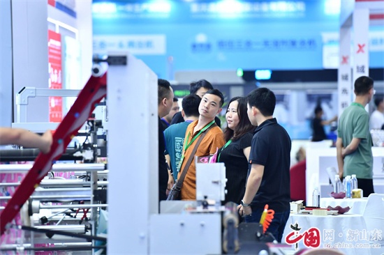 2024中国(青岛)软包装设备与薄膜展览会中国·青岛凹印产业博览会开幕(图6)