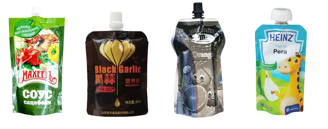 必一智能运动科技：直吸嘴自立袋包装机(图2)