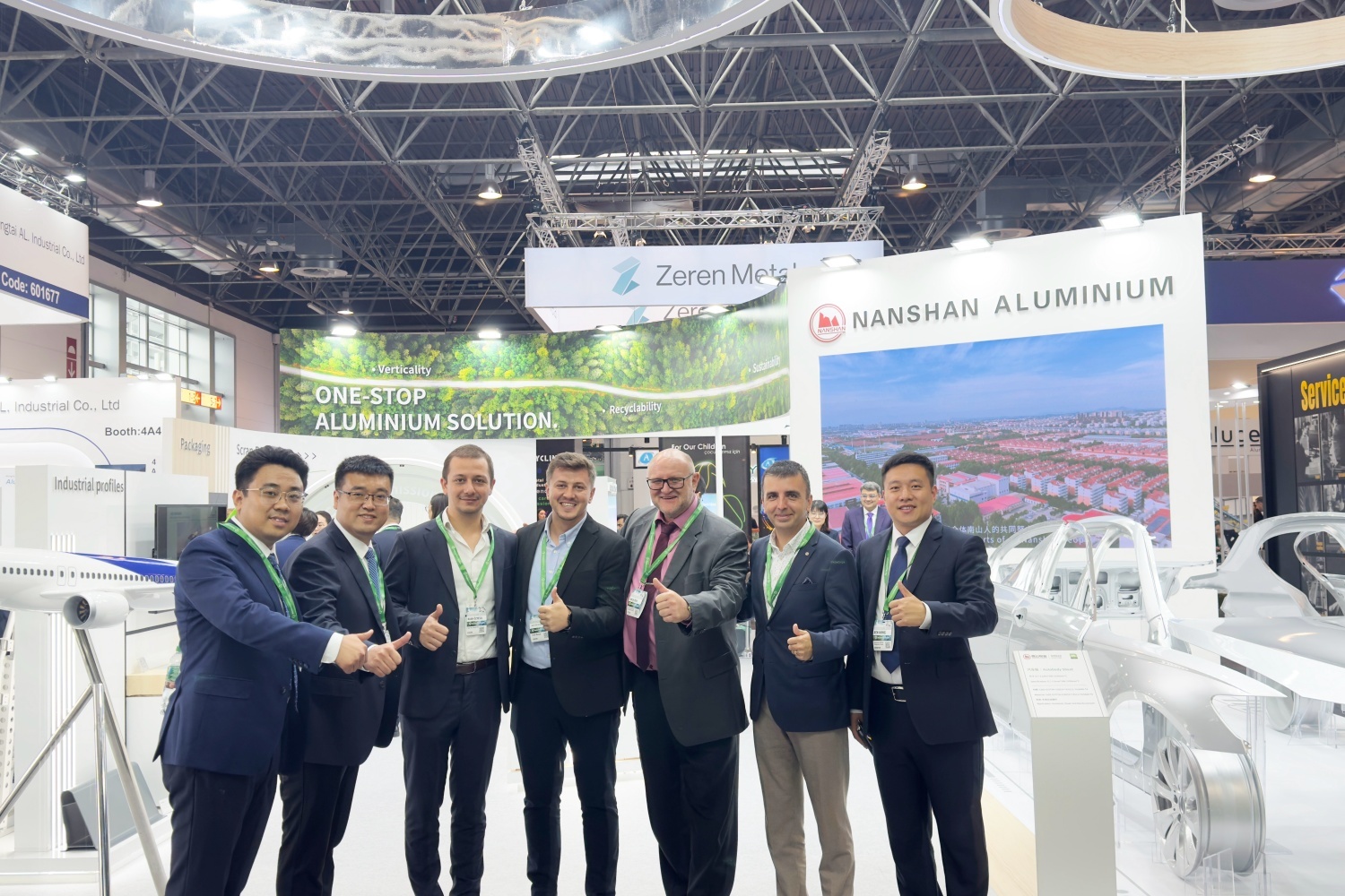 必一智能运动科技：南山铝业闪耀亮相2024德国铝工业展览会(图5)