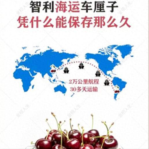车厘子海运一个月到中国为啥不会烂网友：食品级保鲜剂是什么